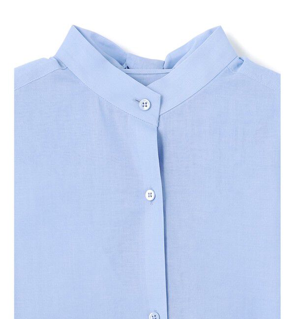 BEIGE,「【洗える】PLUMERIA / コットンシアーバックボウタイブラウス」|シャツ・ブラウス|