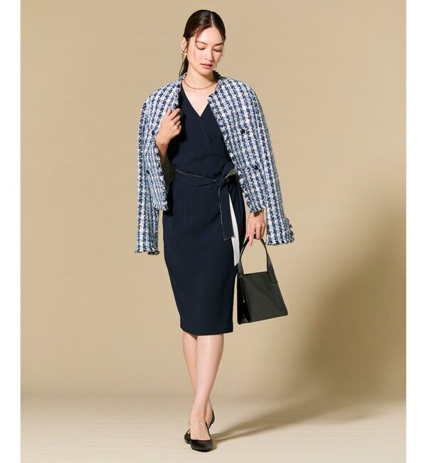 BEIGE,「【Lsize・セットアップ対応】CINDY / ラップドレス」|ワンピース|