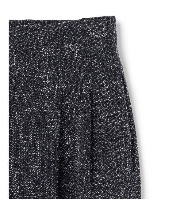 BEIGE,「TRIPHANE / ハイウエストツイードタックパンツ」|その他|