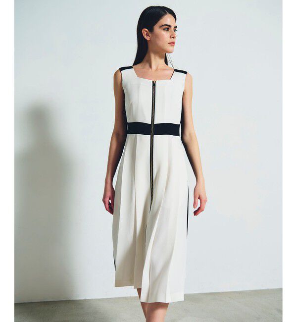 Grace Class「ラインバイカラードレス」|ワンピース|