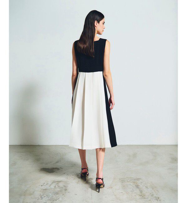 Grace Class「ラインバイカラードレス」|ワンピース|