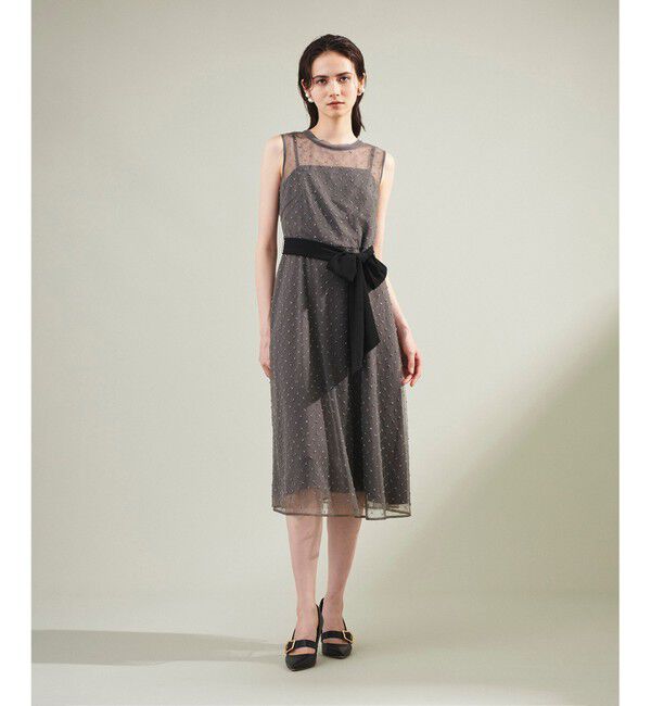 Grace Class「ビーズembドレス」|ワンピース|