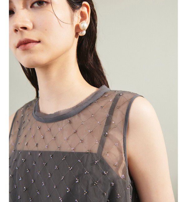 Grace Class「ビーズembドレス」|ワンピース|