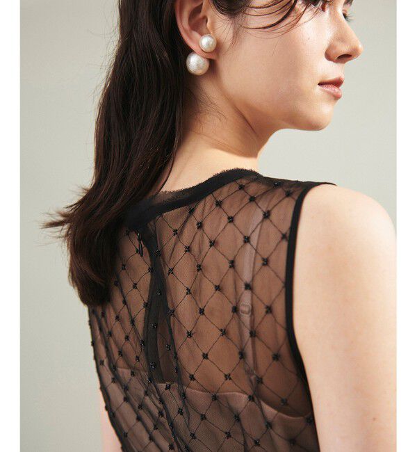 Grace Class「ビーズembドレス」|ワンピース|