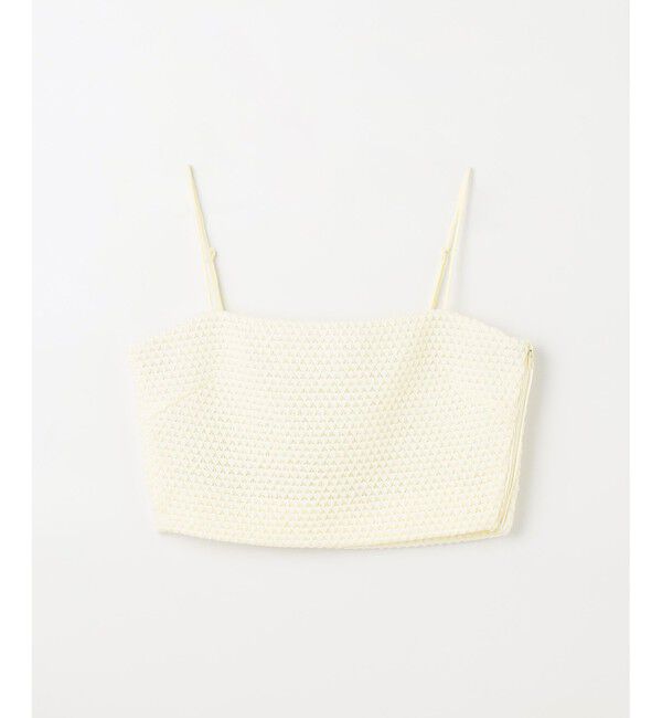 GRACE CONTINENTAL「ニットライクレースビスチェ」|その他|