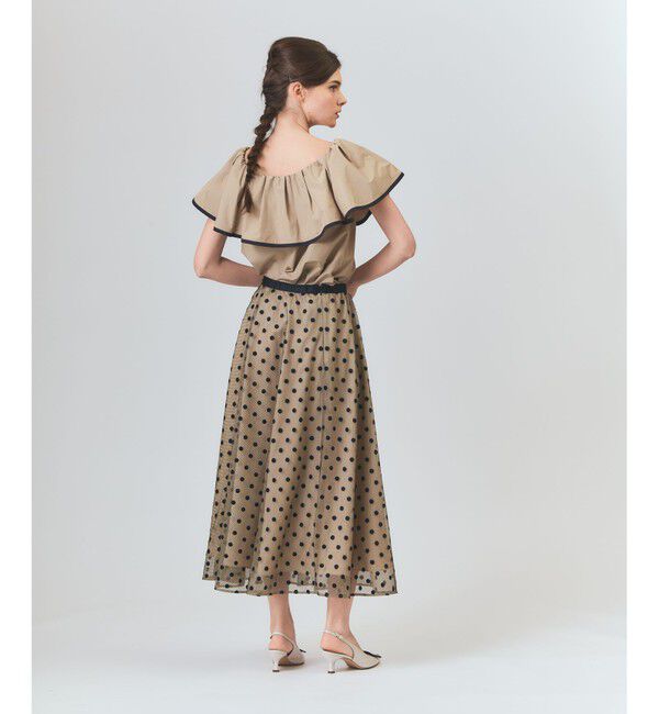 Grace Class「ドットembチュールスカート」|スカート|