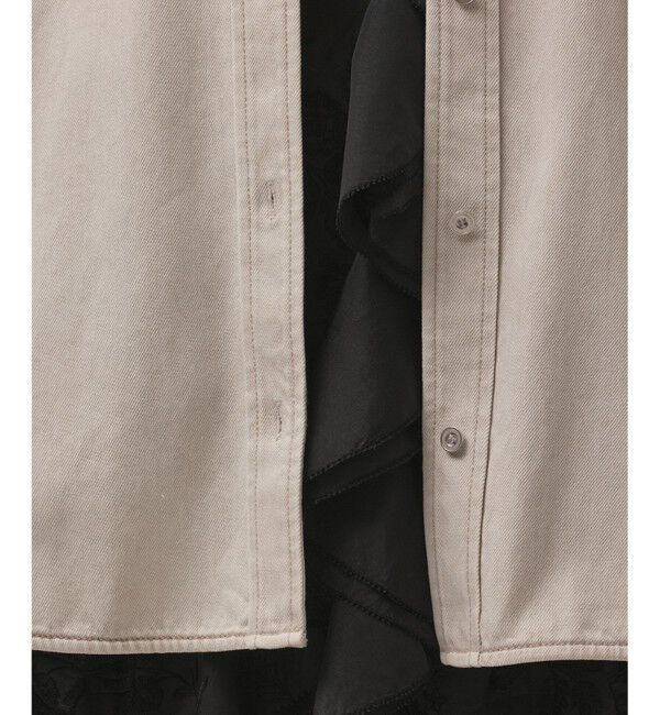 GRACE CONTINENTAL「ツイルハーフスリーブシャツ」|シャツ・ブラウス|