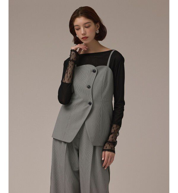 Diagram「フロントウェーブキャミ」|キャミソール|