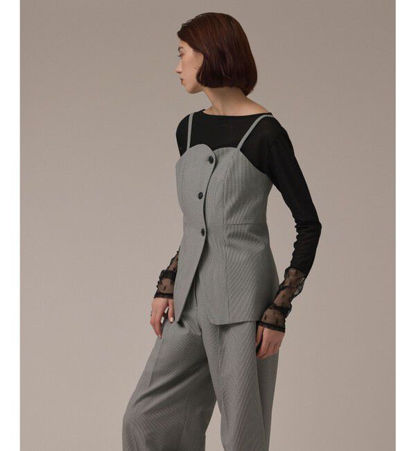 Diagram「フロントウェーブキャミ」|キャミソール|