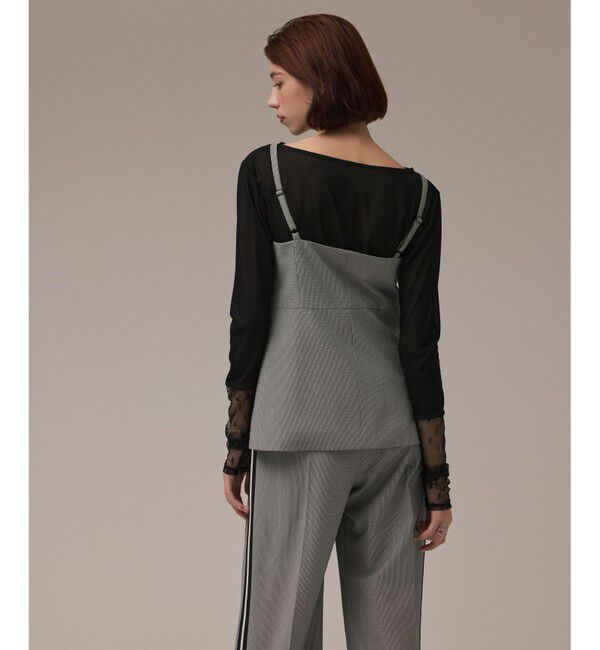 Diagram「フロントウェーブキャミ」|キャミソール|