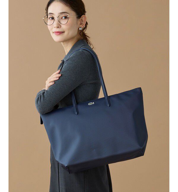 LACOSTE「L.12.12 プチピケ ラージ トートバッグ」|トートバッグ|