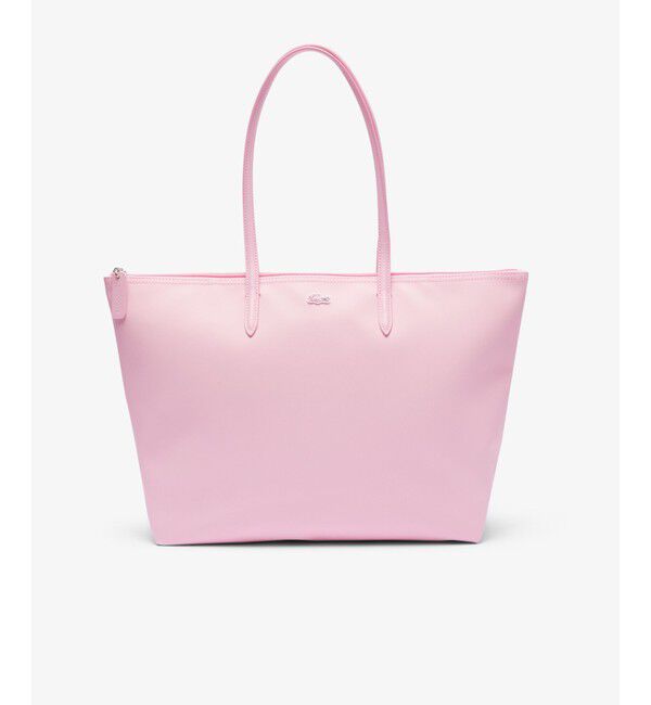 LACOSTE「L.12.12 プチピケ ラージ トートバッグ」|トートバッグ|ピンク