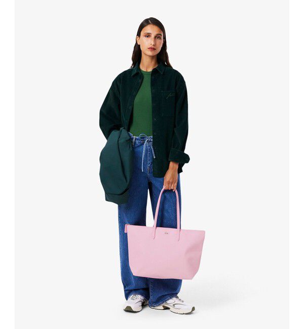 LACOSTE「L.12.12 プチピケ ラージ トートバッグ」|トートバッグ|