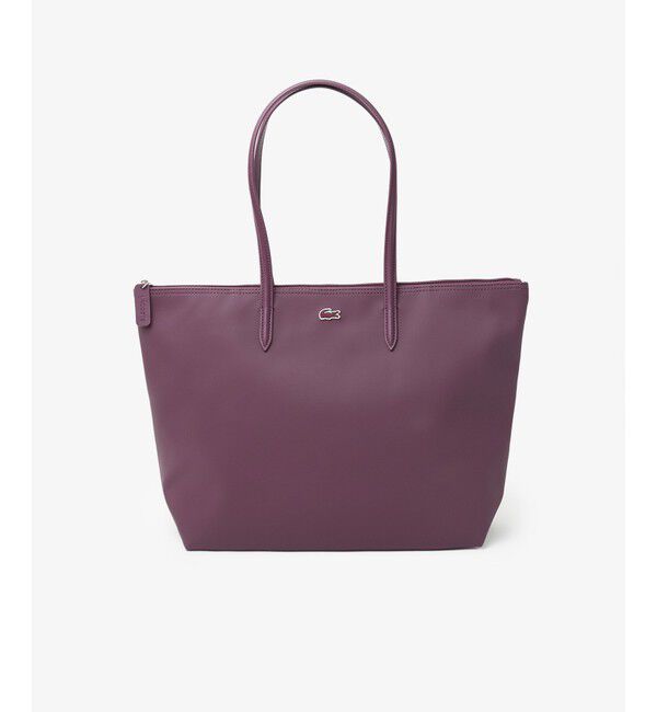 LACOSTE「L.12.12 プチピケ ラージ トートバッグ」|トートバッグ|バーガンディー