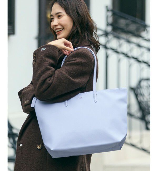 LACOSTE「L.12.12 プチピケ ラージ トートバッグ」|トートバッグ|
