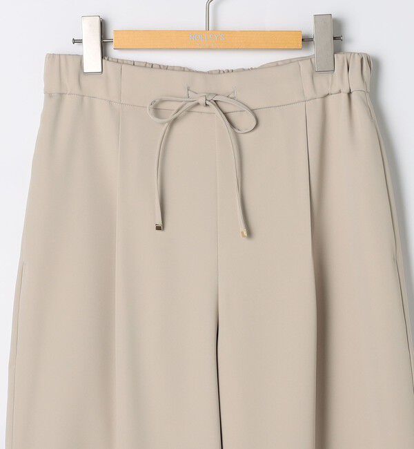 NOLLEY'S sophi「【追加】《オールシーズン対応》ウォッシャブルダブルクロスサテンイージーワイドパンツ」|その他|