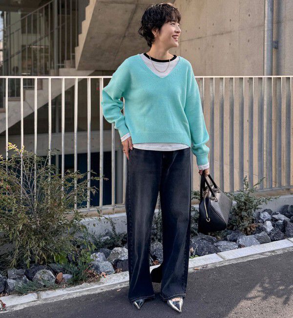 NOLLEY'S sophi「シアー配色トリミングロンT」|Tシャツ・カットソー|