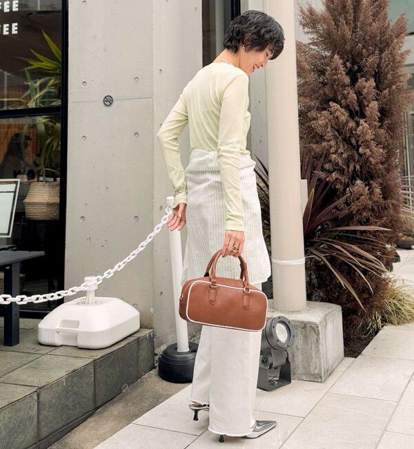 NOLLEY'S sophi「シアー配色トリミングロンT」|Tシャツ・カットソー|