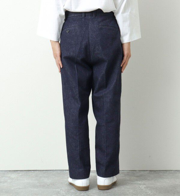 WORK ABOUT「NSOK デニム2タックワイドパンツ 25SS」|デニム|