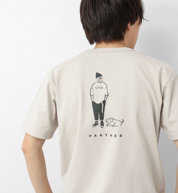 NOLLEY'S goodman「【BARNS OUTFITTERS】別注タフネックT PARTNER 25SS」|Tシャツ・カットソー|キナリ