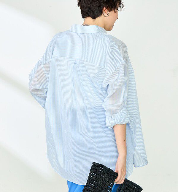 NOLLEY'S「◇【WEB限定】MY STANDARD シアーシャツ」|シャツ・ブラウス|