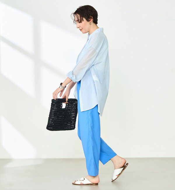 NOLLEY'S「◇【WEB限定】MY STANDARD シアーシャツ」|シャツ・ブラウス|