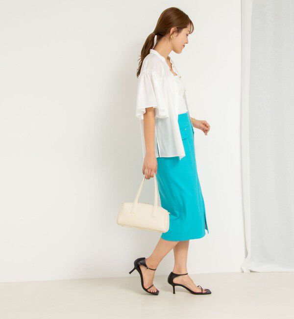 NOLLEY'S sophi「シアーフレアスリーブブラウス」|シャツ・ブラウス|