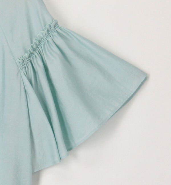 NOLLEY'S sophi「シアーフレアスリーブブラウス」|シャツ・ブラウス|