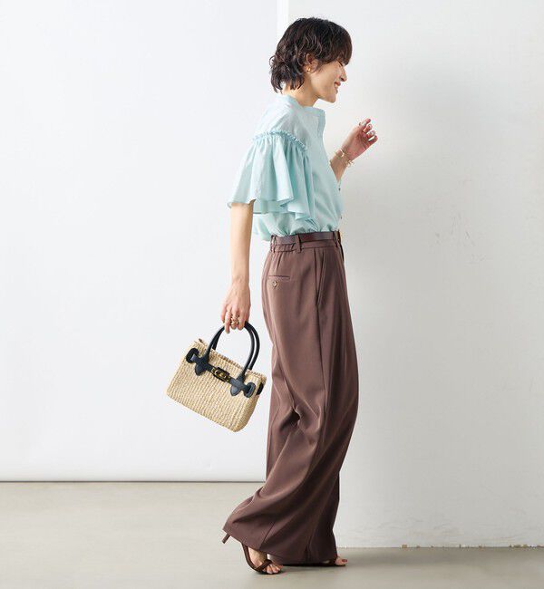 NOLLEY'S sophi「シアーフレアスリーブブラウス」|シャツ・ブラウス|