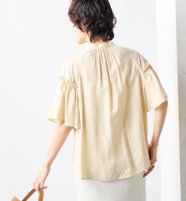 NOLLEY'S sophi「シアーフレアスリーブブラウス」|シャツ・ブラウス|