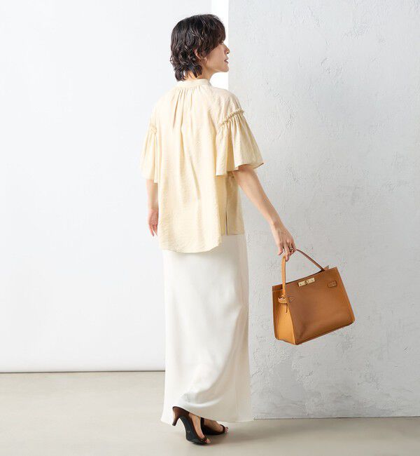 NOLLEY'S sophi「シアーフレアスリーブブラウス」|シャツ・ブラウス|