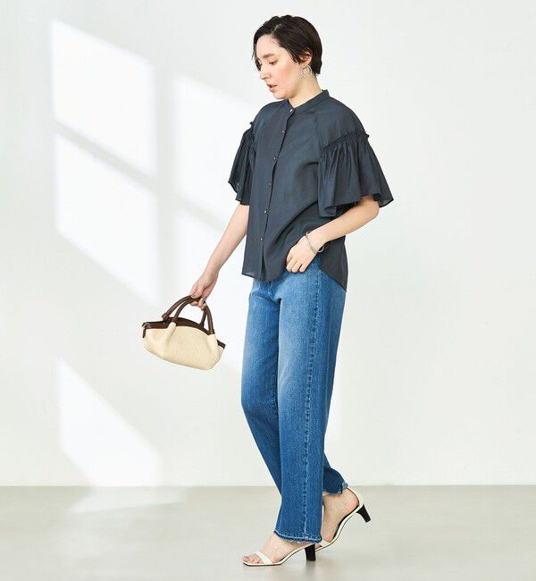 NOLLEY'S sophi「シアーフレアスリーブブラウス」|シャツ・ブラウス|