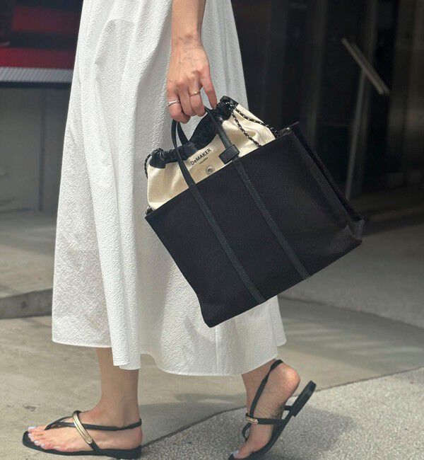 NOLLEY'S「【De MAKER/ディメーカー】 New vase medium bag-M」|トートバッグ|