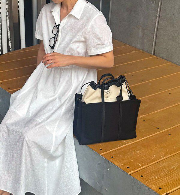 NOLLEY'S「【De MAKER/ディメーカー】 New vase medium bag-M」|トートバッグ|