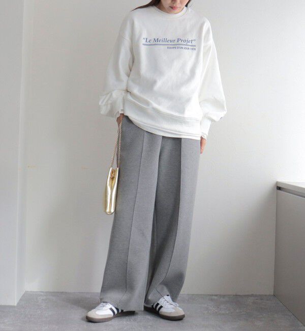 fredy emue「ハート刺繍ボリューム裏毛プルオーバー」|スウェット・ジャージ|