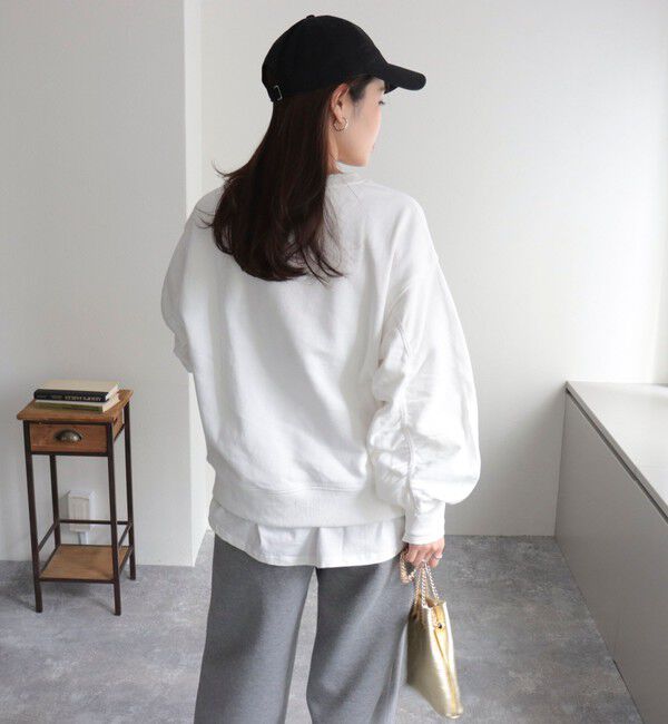 fredy emue「ハート刺繍ボリューム裏毛プルオーバー」|スウェット・ジャージ|