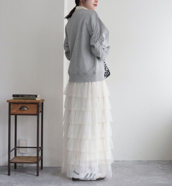 fredy emue「ハート刺繍ボリューム裏毛プルオーバー」|スウェット・ジャージ|