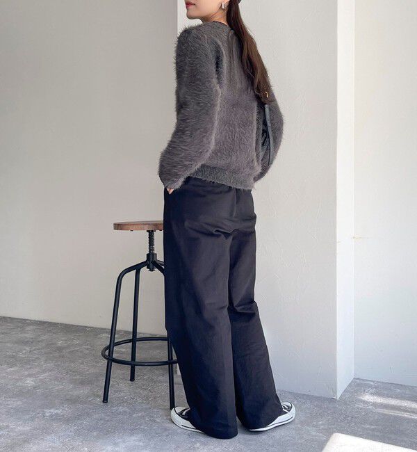 fredy emue「シャギーポケ付きジャケットカーディガン」|カーディガン|