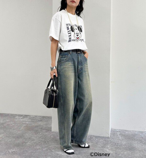 fredy emue「【GOOD ROCK SPEED/グッドロックスピード】Disney Mickey半袖Tシャツ」|Tシャツ・カットソー|