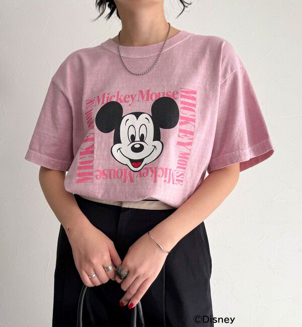 fredy emue「【GOOD ROCK SPEED/グッドロックスピード】Disney Mickey半袖Tシャツ」|Tシャツ・カットソー|