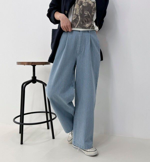 fredy emue「【GEVACO/ゲバコ】《セットアップ対応》タックロングパンツ」|チノ|