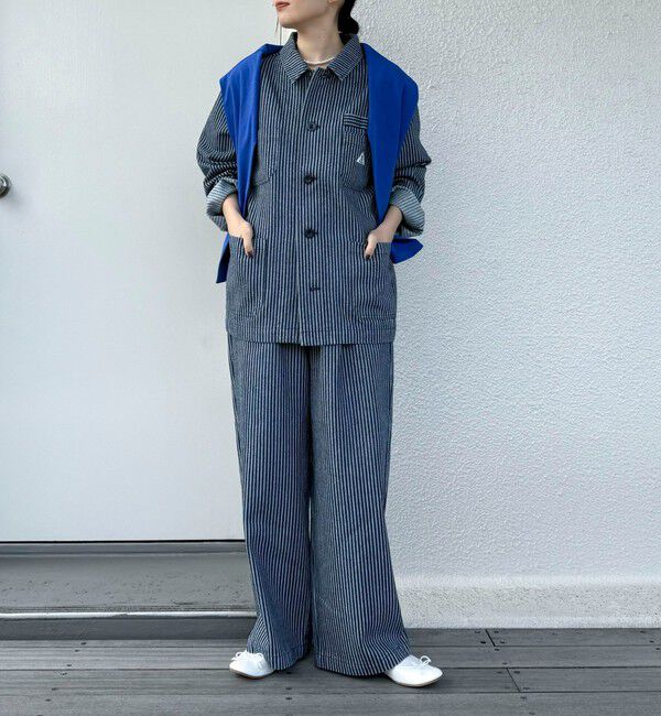 fredy emue「【GEVACO/ゲバコ】《セットアップ対応》タックロングパンツ」|チノ|