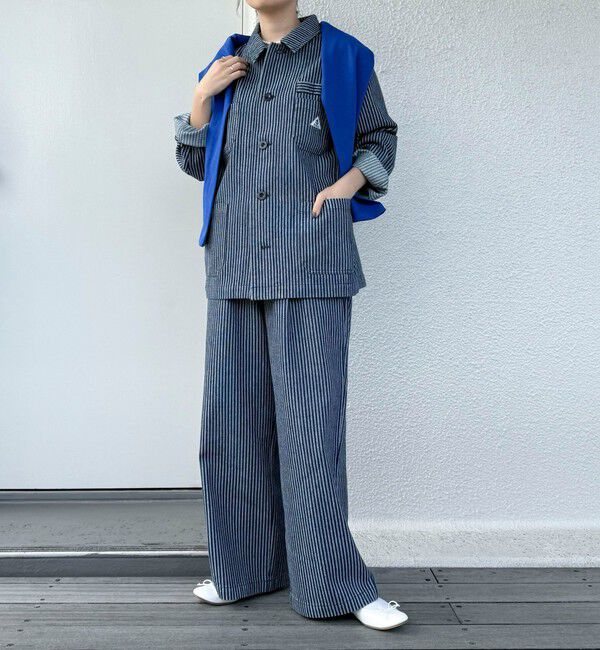 fredy emue「【GEVACO/ゲバコ】《セットアップ対応》タックロングパンツ」|チノ|