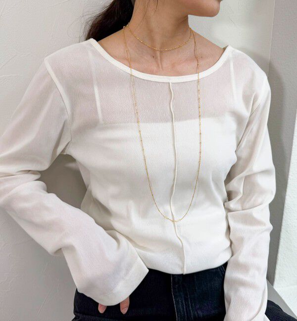 fredy emue「【LAPUIS/ラピュイ】SV925フリースタイルネックレス」|ネックレス|