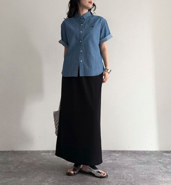 fredy emue「FR刺繍半袖シャツ」|シャツ・ブラウス|