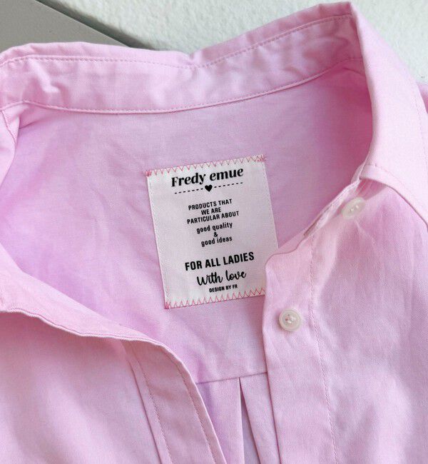 fredy emue「FR刺繍半袖シャツ」|シャツ・ブラウス|