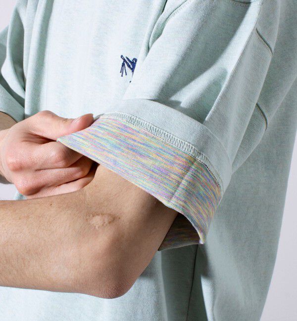 GLOSTER「【GLOSTER/グロスター】BOY BACK FANCY 裏地配色 ショートスリーブTシャツ」|Tシャツ・カットソー|