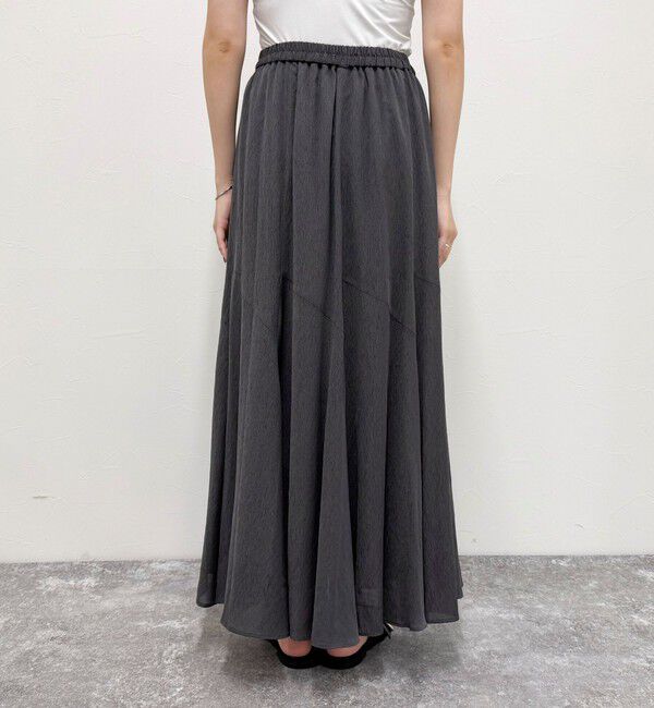 fredy emue「ニュアンスギャザーフレアースカート」|フレア|