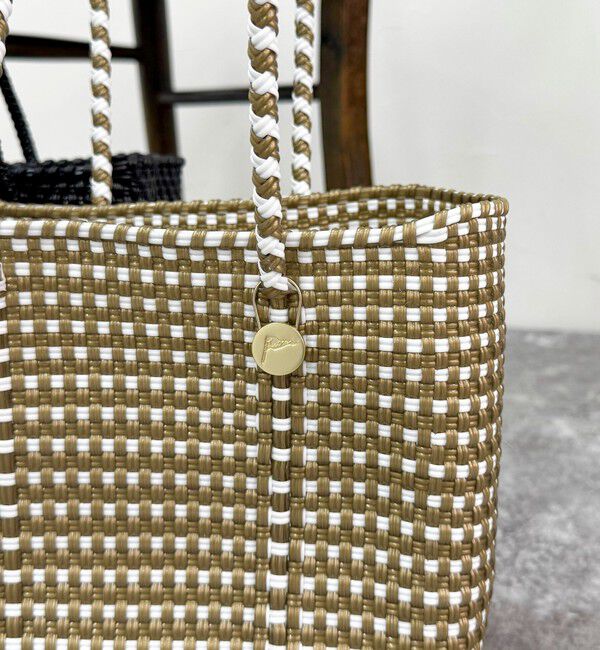 fredy emue「【Letra/レトラ】メルカドボックスロングハンドルバッグ」|かごバッグ|