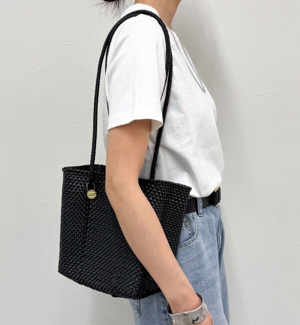 fredy emue「【Letra/レトラ】メルカドボックスロングハンドルバッグ」|かごバッグ|